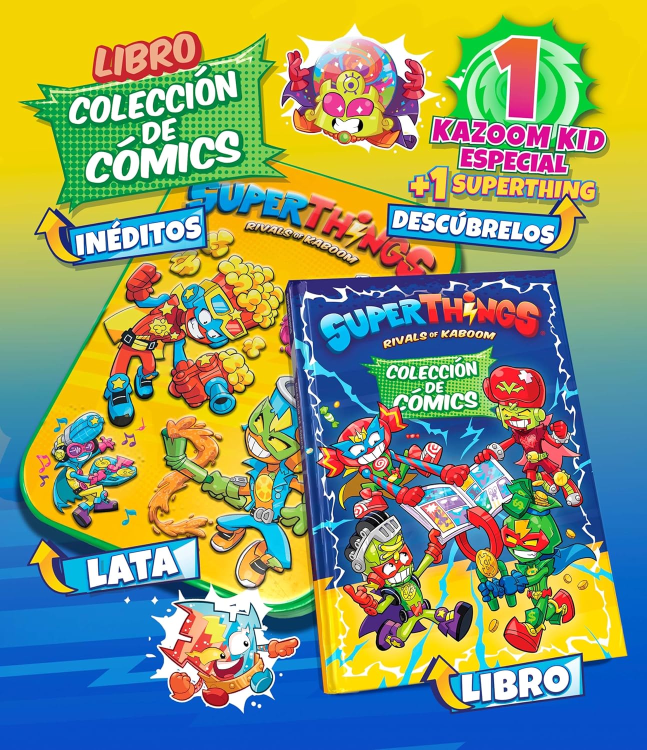 

Libro Coleccionista Cómics Superthings - Neon Power & Beyond - LATA (Ediba Europa Eon, S.L.)