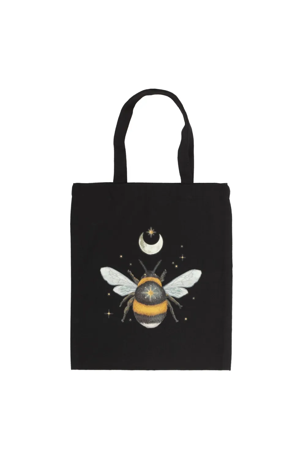 

Хлопковая большая сумка Forest Bee Something Different, черный