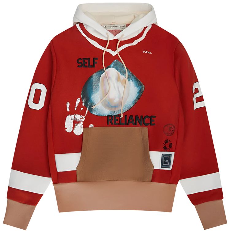 

Толстовка Advisory Board Crystals Birthstone Hooded Sweatshirt #06 'Red/Brown', красный