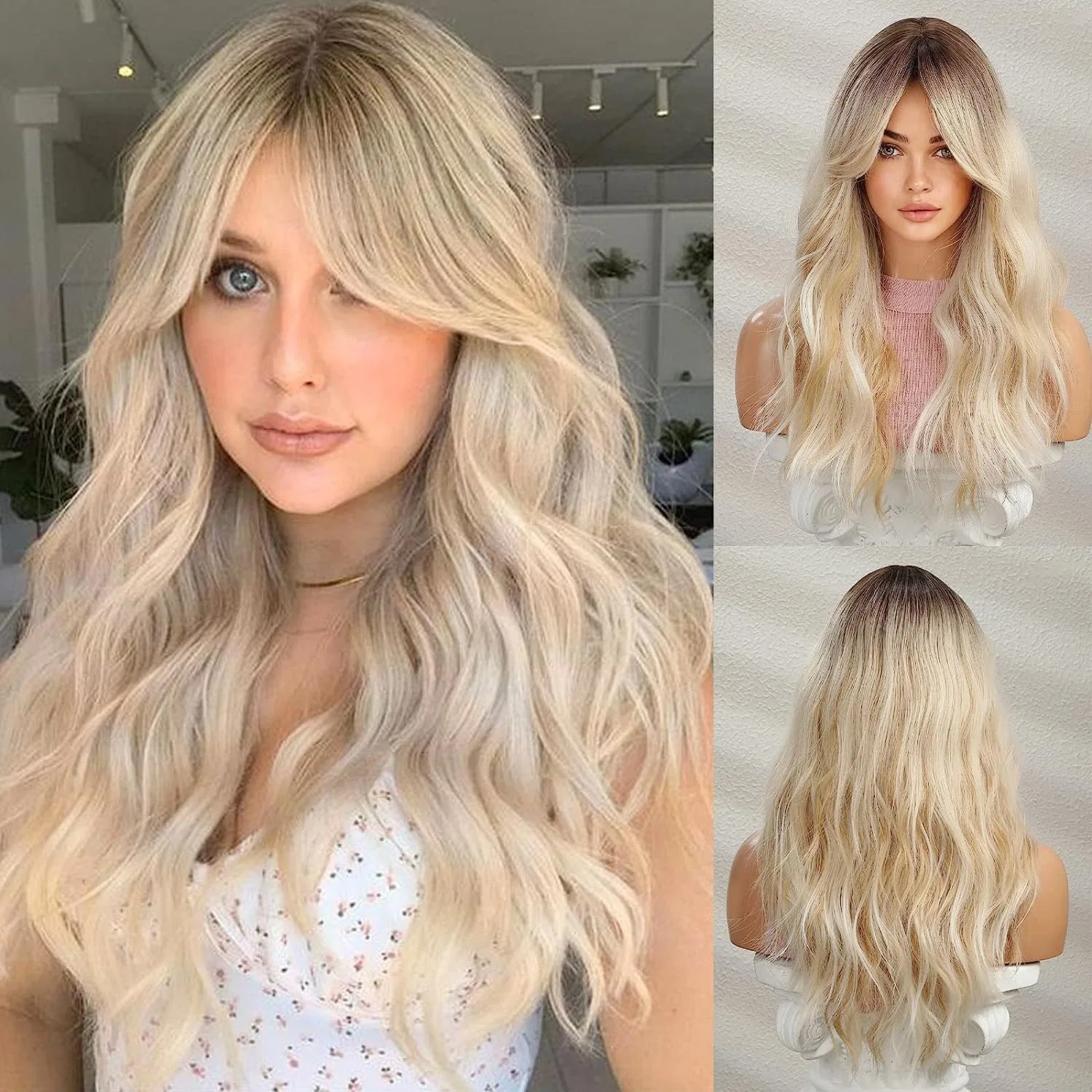 Женский длинный волнистый парик Esmee омбре блонд Esmee, Ombre Blonde