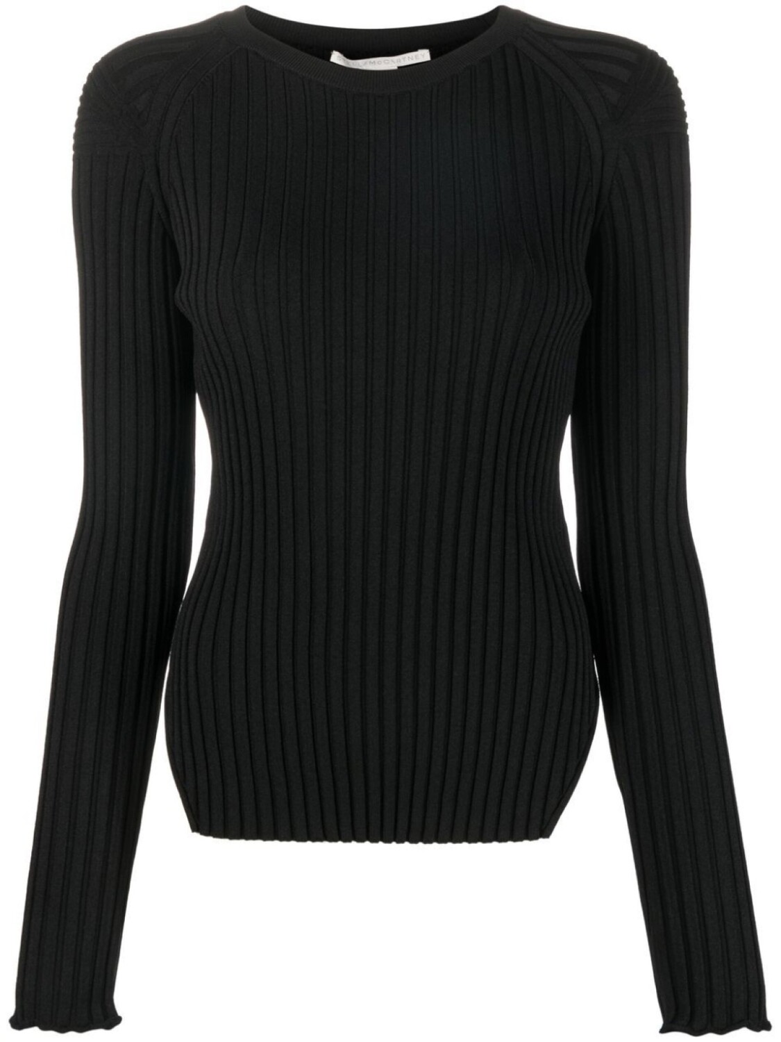 

Stella McCartney топ в рубчик, черный