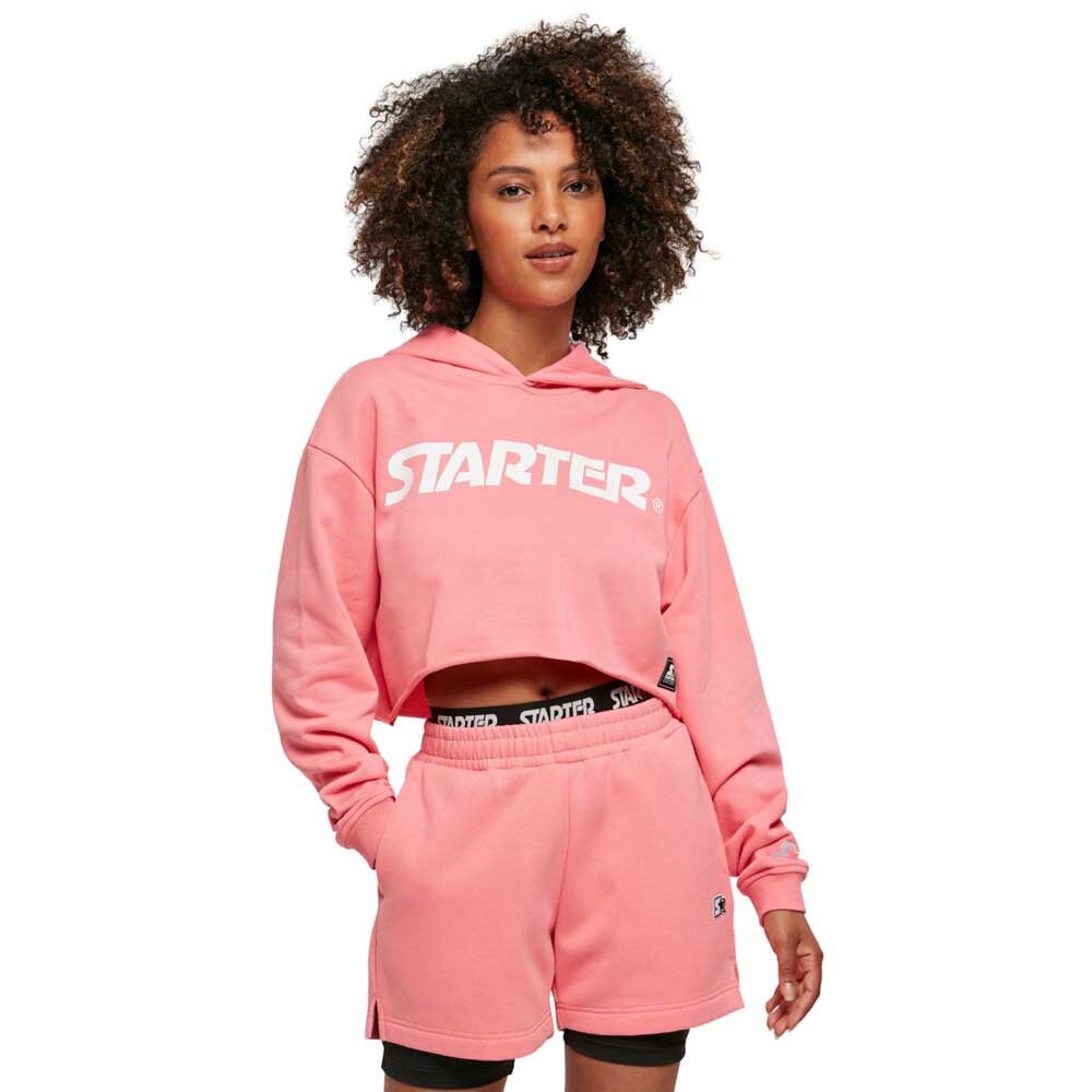 

Худи Starter Black Label Cropped, розовый