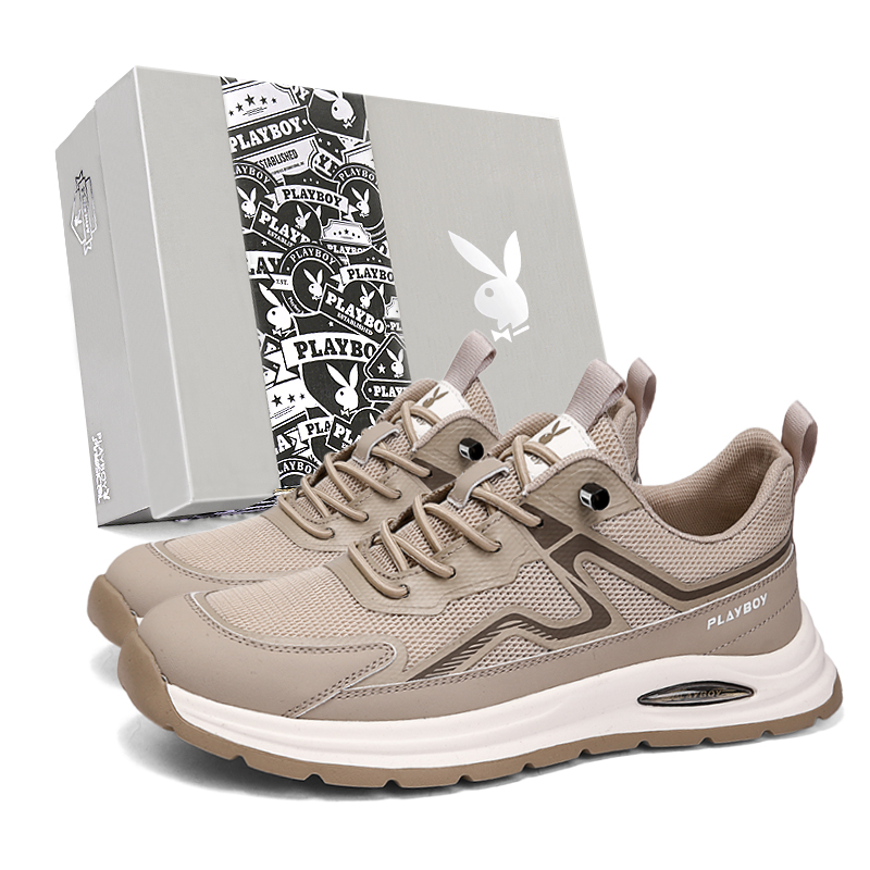 

Playboy Мужские беговые кроссовки Low top - хаки[Подарочный набор], цвет Khaki[Gift Box Set]