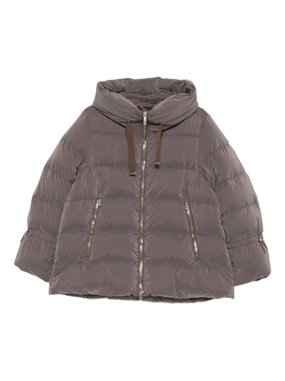 

Стеганая куртка с высоким воротником Moorer, коричневый