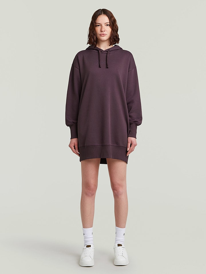 

G-Star Фиолетовое платье-толстовка