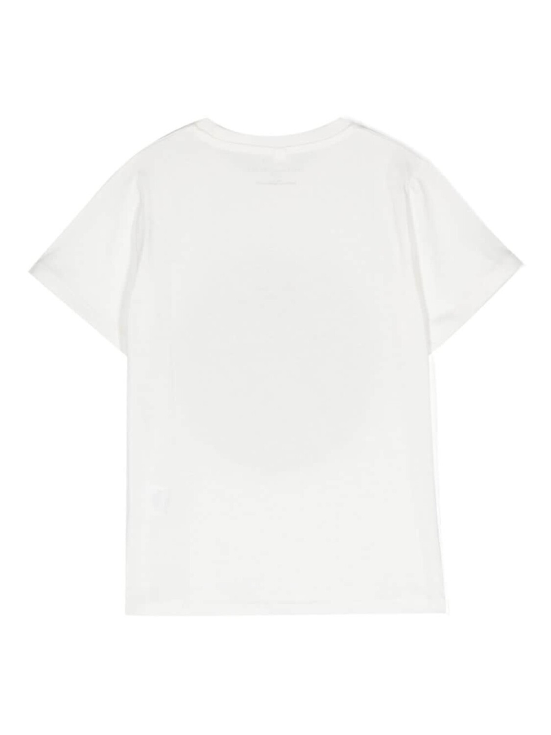 Stella McCartney Kids футболка Circular Logo Disc, белый — фото 2