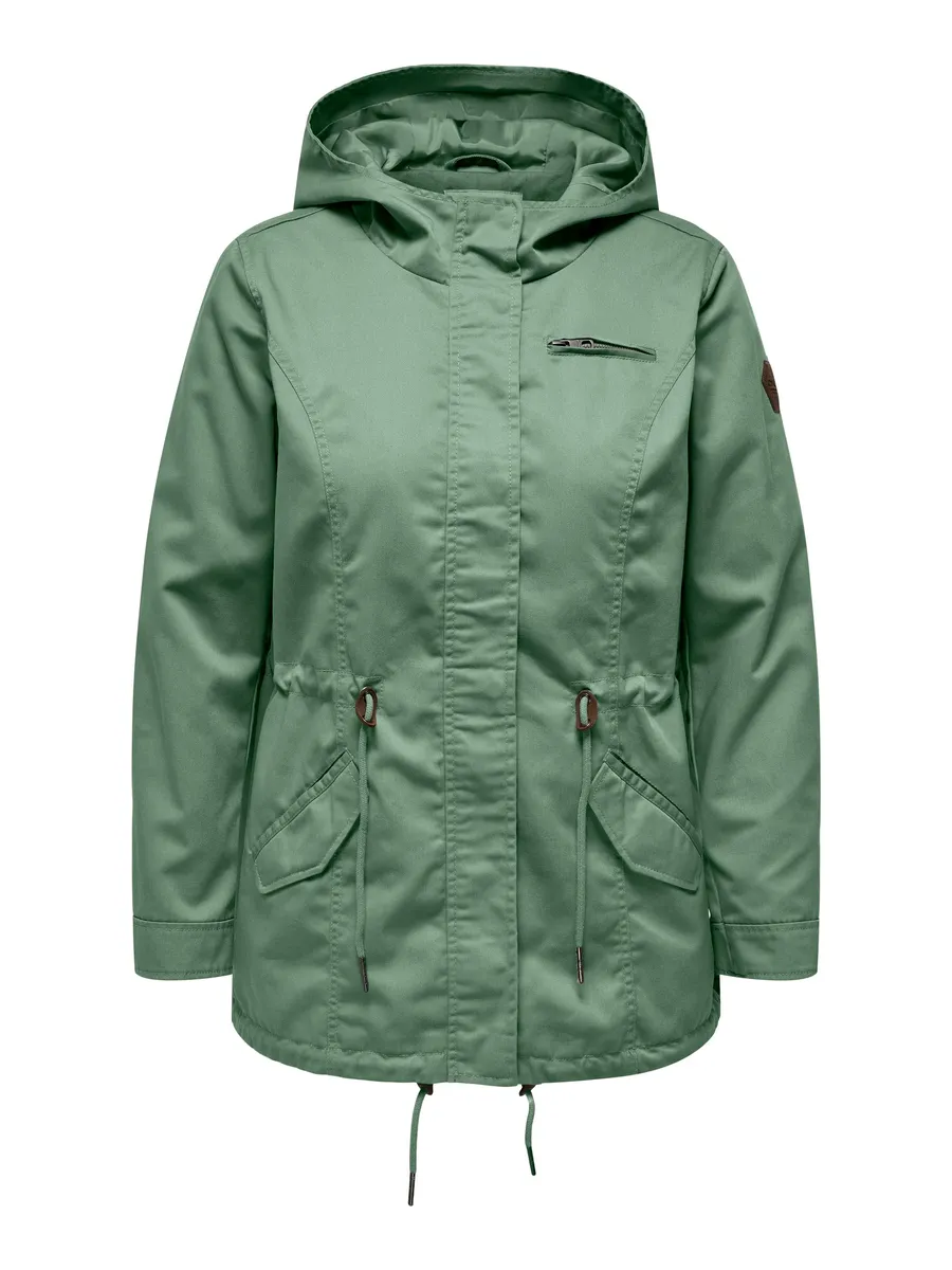 

Only Carmakomaпарка "CARLORCA SPRING CANVAS PARKA OTW NOOS", с капюшоном, цвет Hedge Green