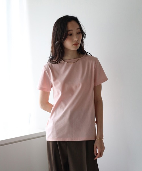 

Футболка с двусторонним вырезом горловины, защита от пятен пота Bonjour Sagan, светло-розовый