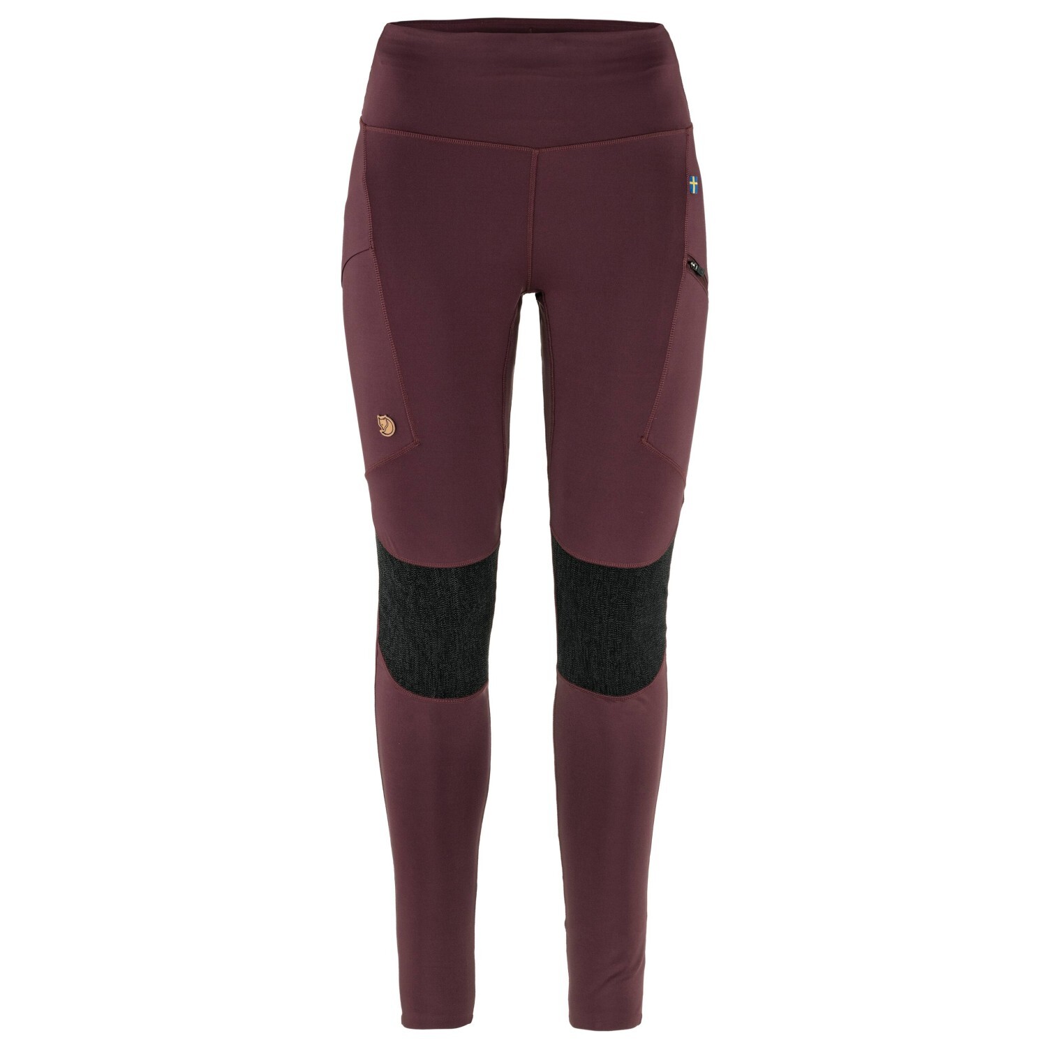 

Леггинсы Fjällräven Women's Abisko Trekking HD, цвет Port