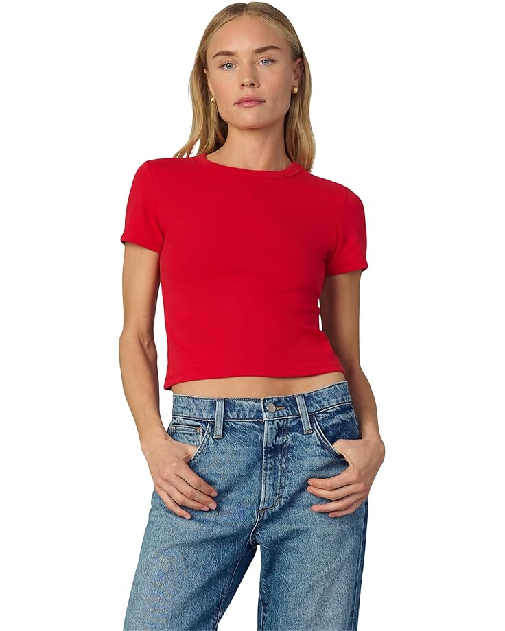 

Футболка Joe's Jeans The Baby Tee, цвет Cherry Red