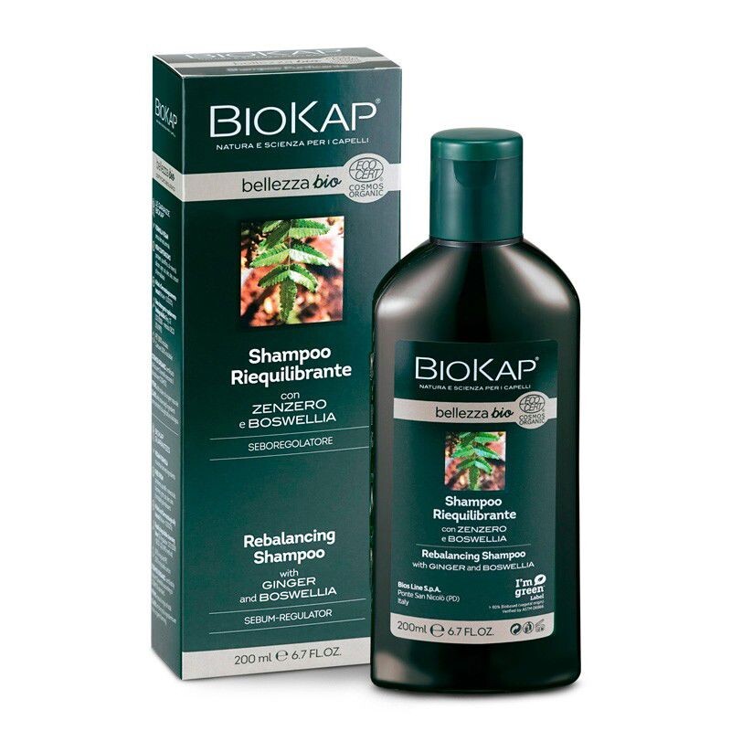 

Увлажняющий шампунь Champú Belleza Reequilibrante Bio Biokap, 200 мл