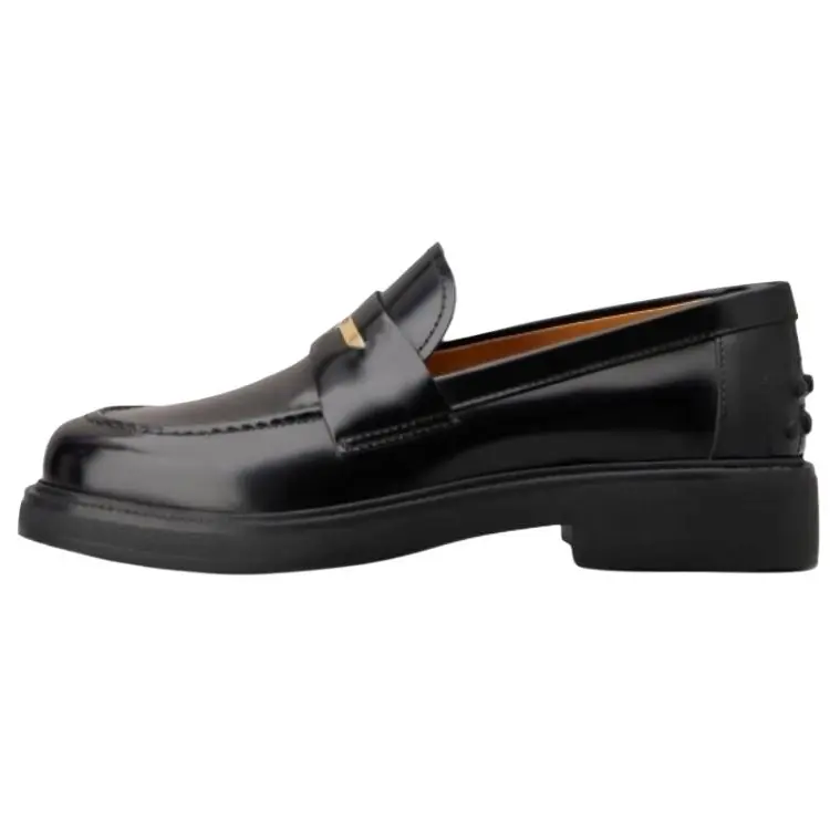 TOD'S Лоферы женские черные