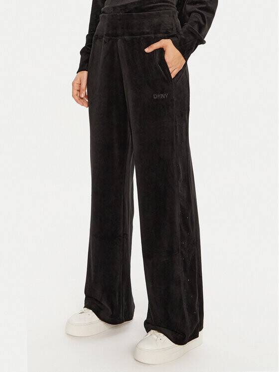 

Широкие спортивные брюки Dkny, черный