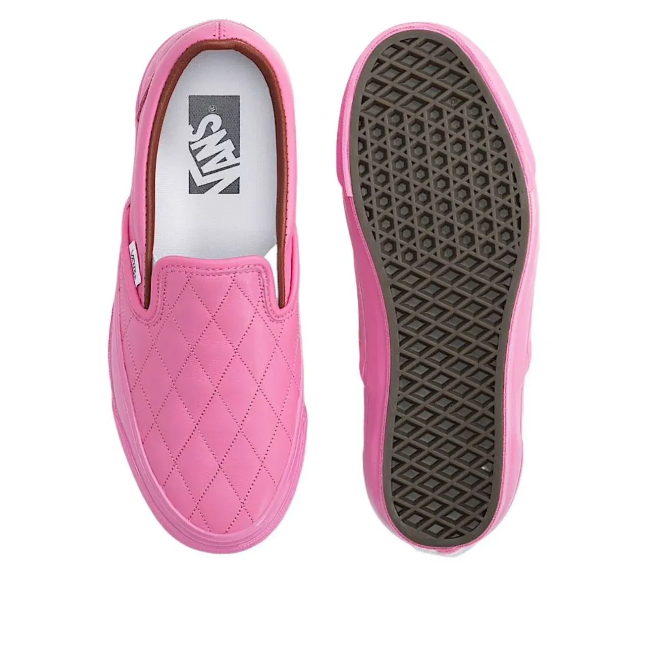 Слипоны Vans Premium Classic Slip-On 'Pink' VN000D9WPNK, розовый — фото 3