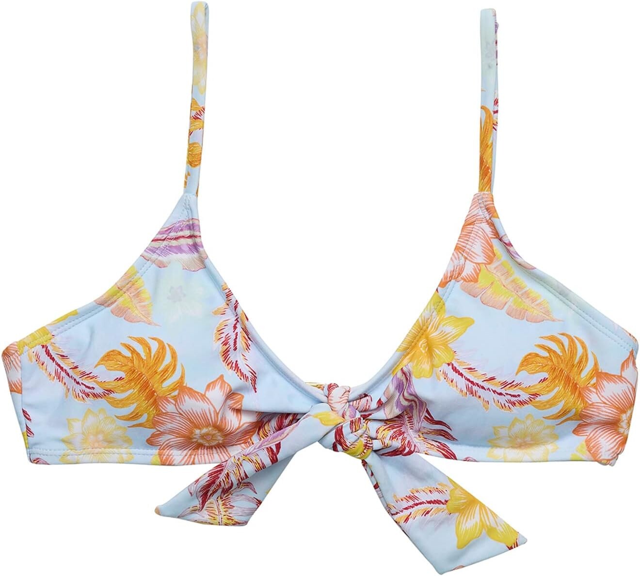 

Купальный топ Snapper Rock Boho Tropical Sustainable Bikini Top, синий