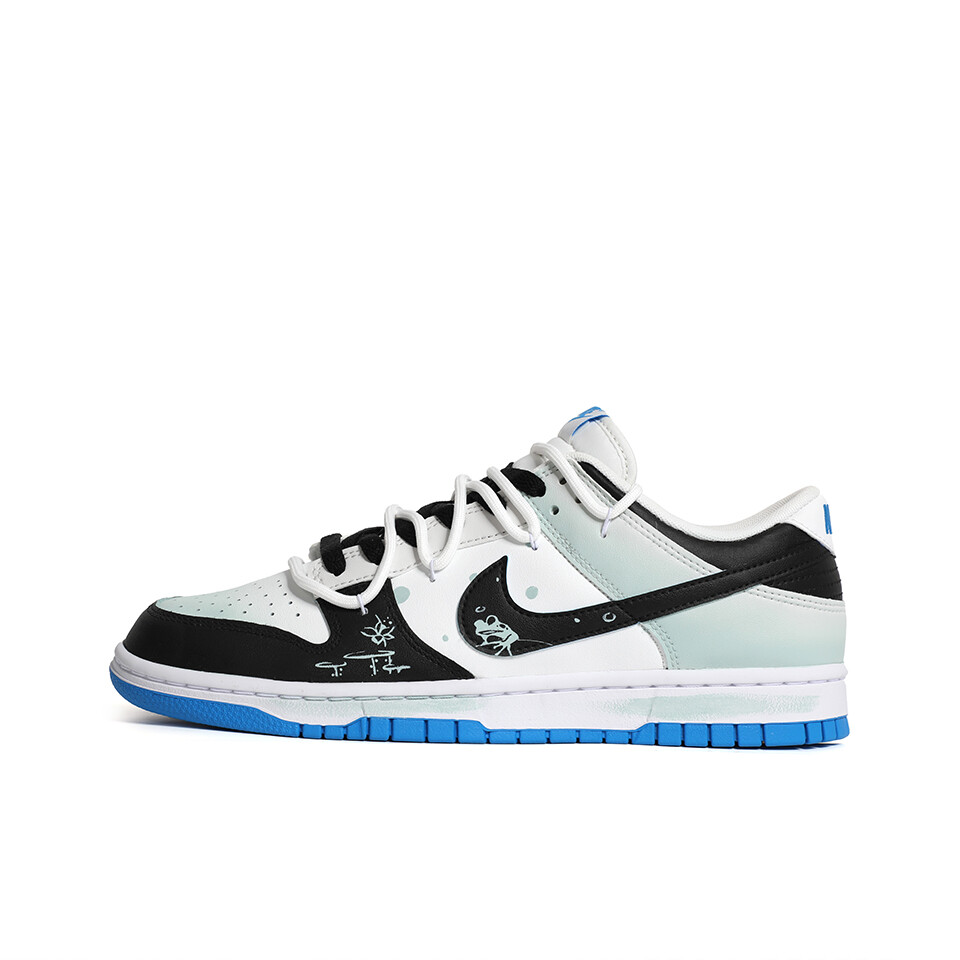 

Кроссовки Nike Dunk Skateboarding Shoes Men Low-top Blue, розовый