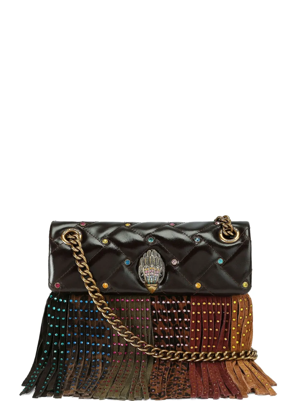 

Мини-сумка через плечо Kensington Kurt Geiger London, коричневый