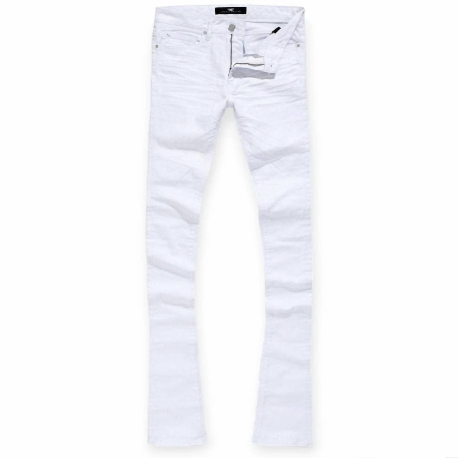 

Мужские джинсы Martin Stacked Kingsbridge Denim в белом цвете JORDAN CRAIG