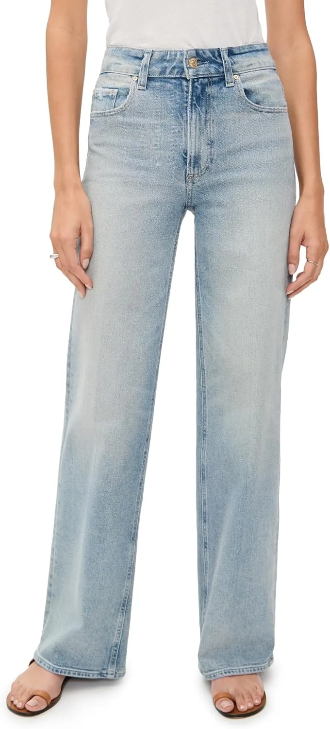 

PAIGE Women's Sasha 32" Reunion джинсы с потертостями