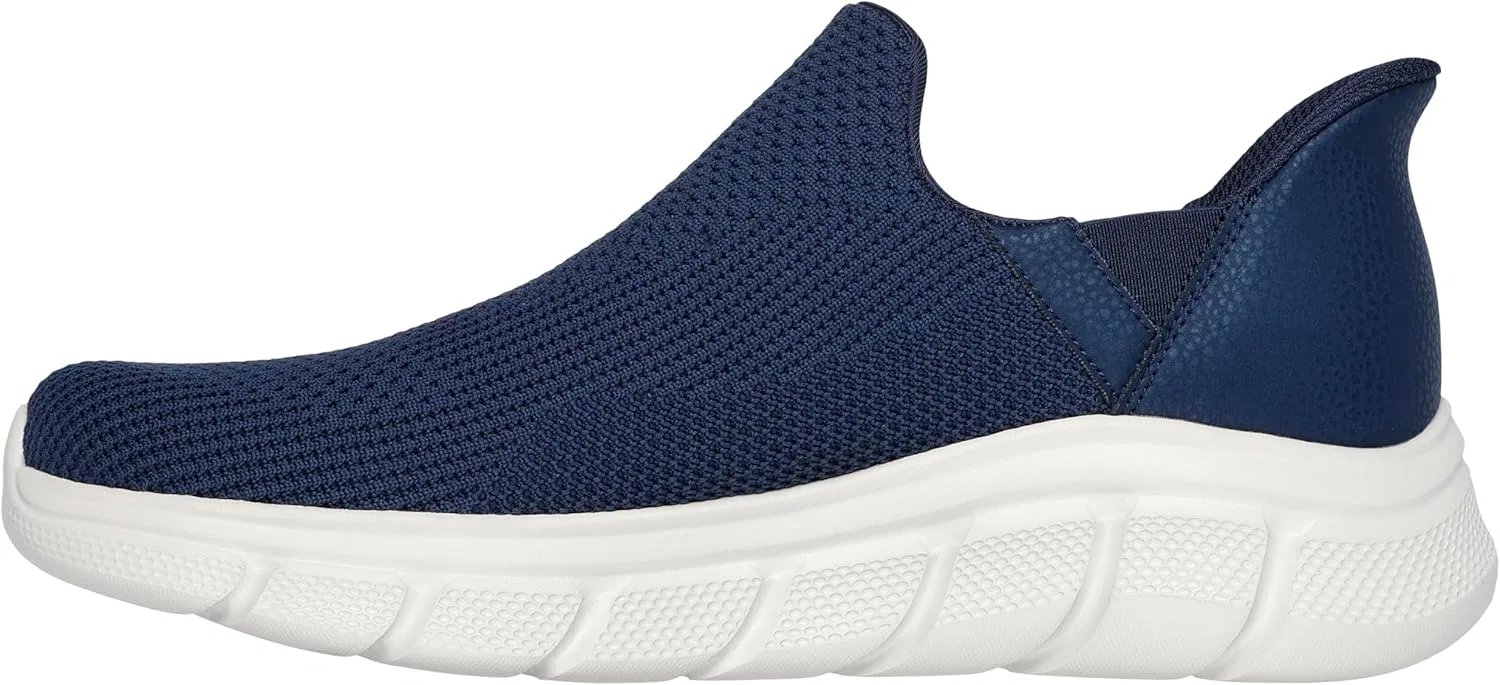 Мужские кроссовки Skechers Bobs B Flex Resilient Edge, Navy Textile. — фото 4