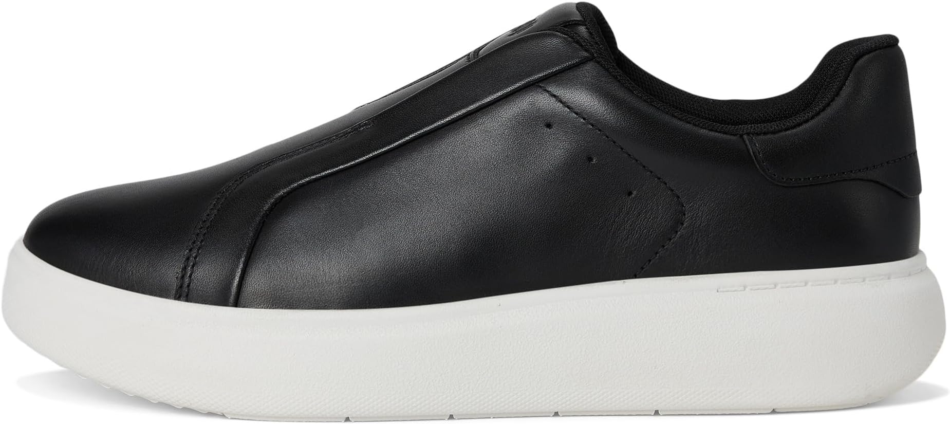 Кроссовки FitFlop Rtg Leather Laceless Sneakers, черный — фото 4
