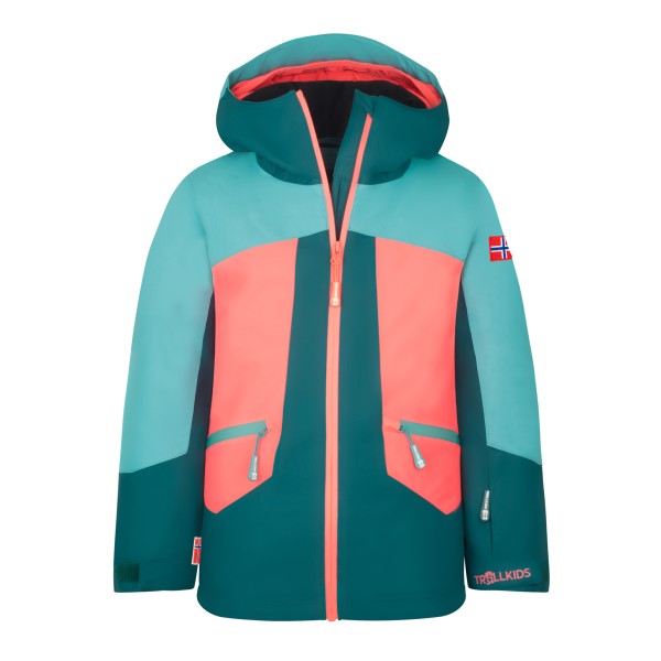 

Куртка Rauland для девочки - зимняя куртка Trollkids, мультиколор