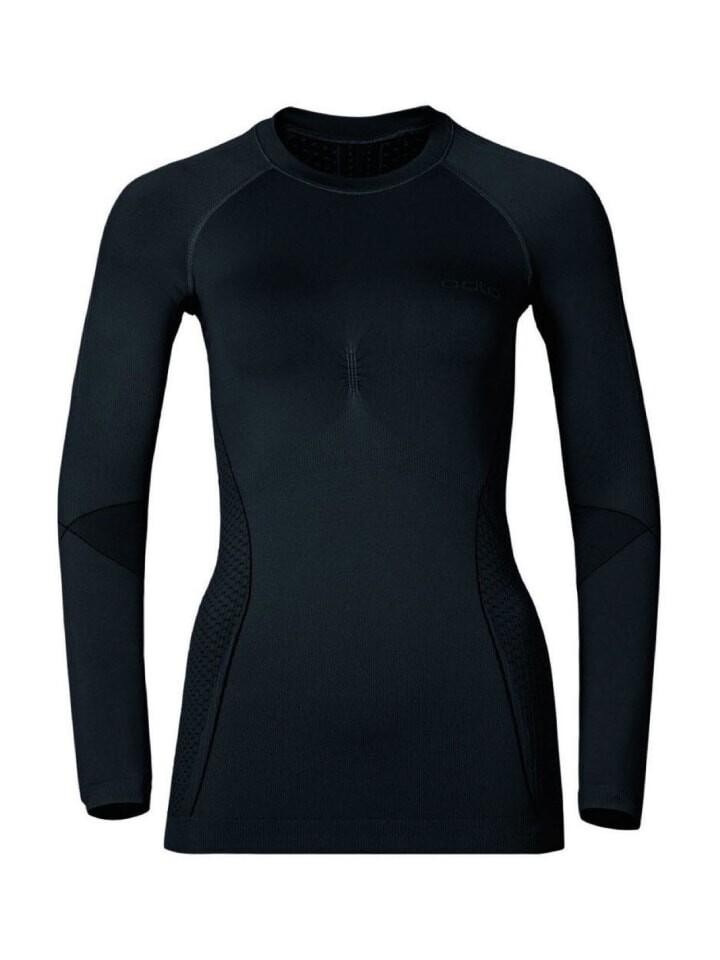 

Лонгслив Odlo Shirt Shirt l/s crew neck EVOLUTIO, черный