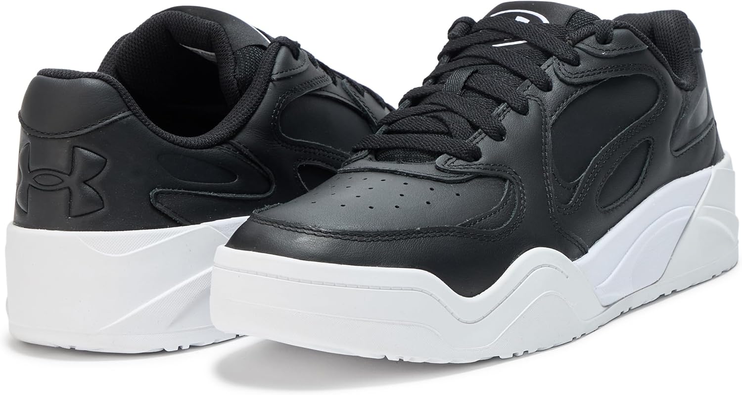 Under Armour Unisex-Adult Court Anatomix, (001) Black Black White — фото 3