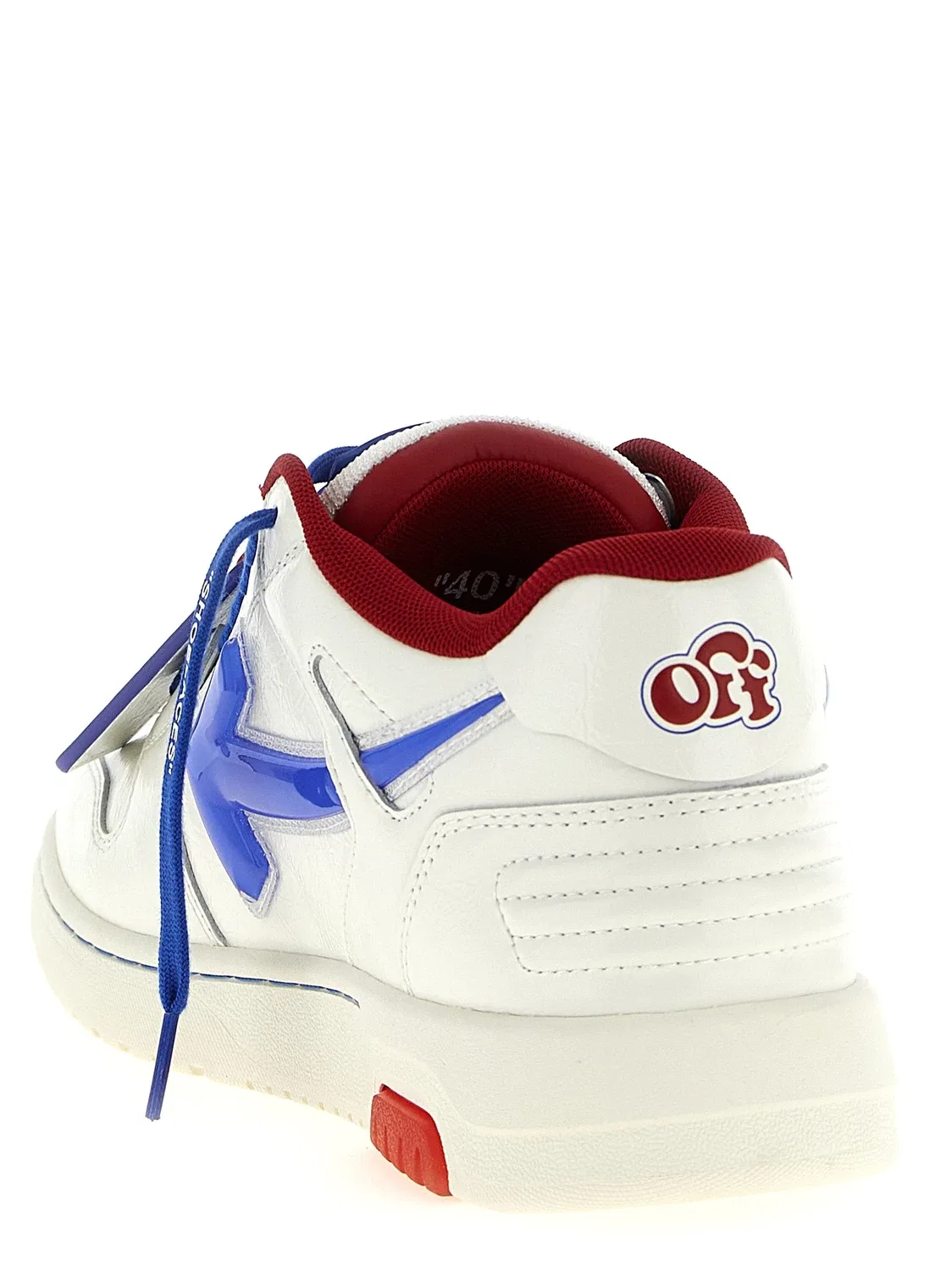 Кроссовки «Out Of Office Bubble Arrow» OFF-WHITE, синий — фото 4