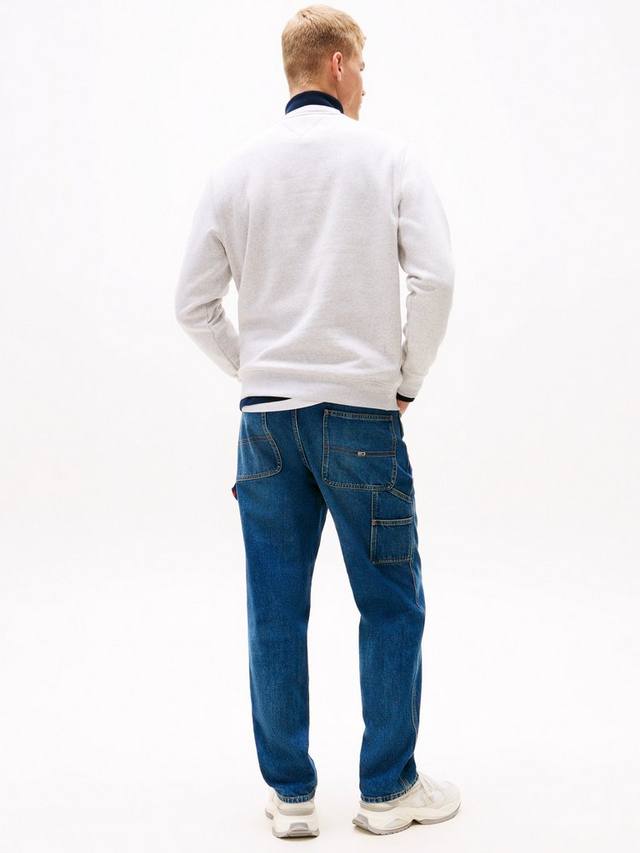 Толстовка с круглым вырезом обычного покроя Tommy Hilfiger, цвет Grey Heather — фото 2