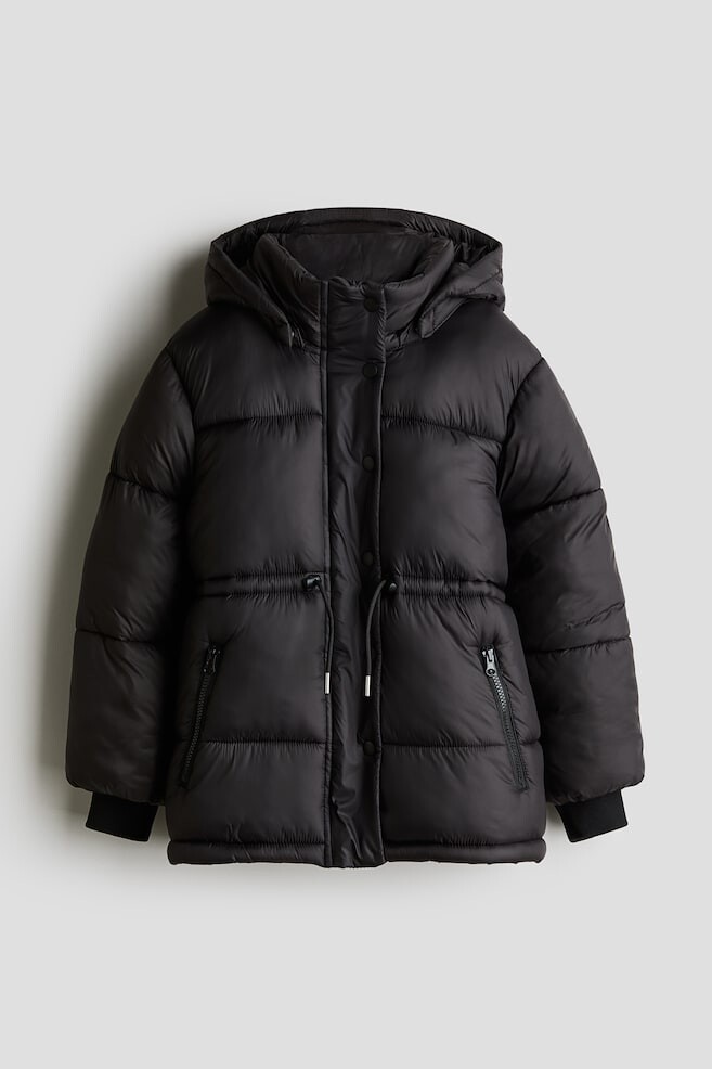 

Пуховик H&M, черный
