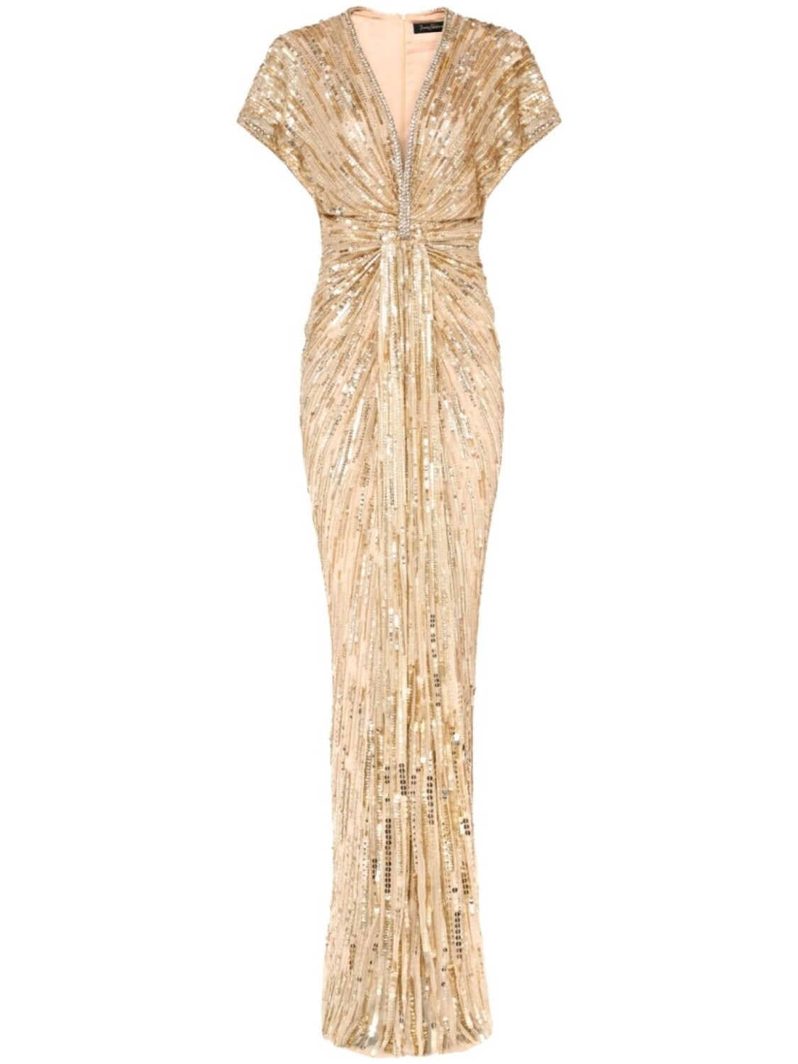

Вечернее платье Zola Jenny Packham, золотой