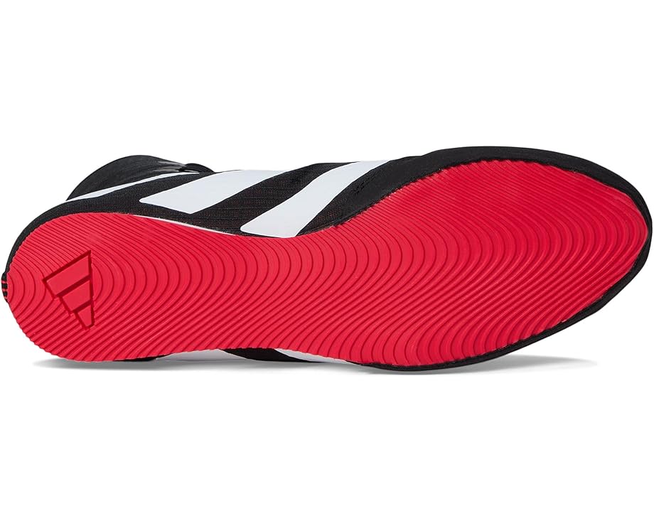 Кроссовки adidas Box Hog 4, цвет Black/White/Pure Ruby — фото 3