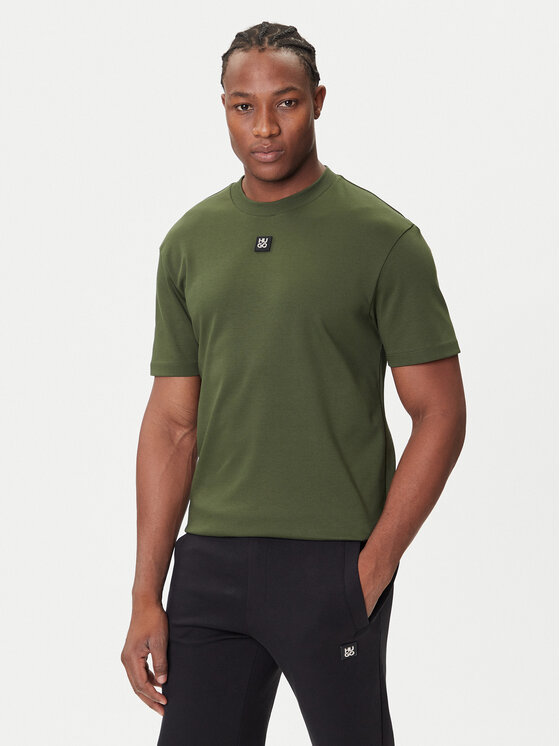 

Футболка regular fit Dalile 50505201 Hugo, зелёный