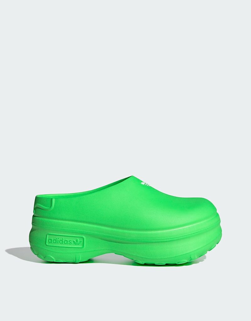 

adidas Originals – Adifom Stan Smith – Зеленые шлепанцы