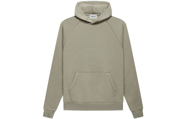 Толстовка Fear of God Essentials FW21 Pullover Logo Hoodie 'Pistachio', зеленый — фото 2