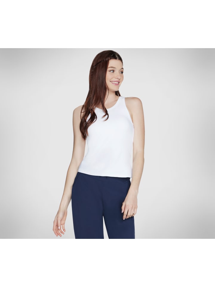 

Футболка GOWALK SHELF BRA TANK белого цвета Skechers, Белый, Футболка GOWALK SHELF BRA TANK белого цвета Skechers