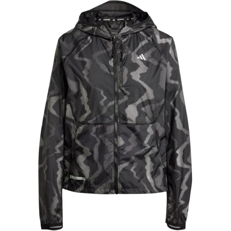 Куртка WIND.RDY Adidas, Black/Reflective Silver