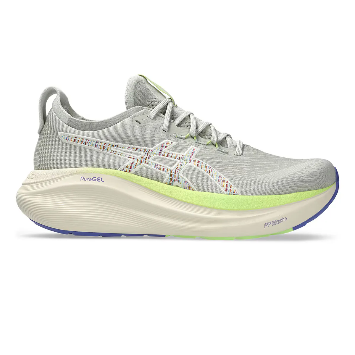 

Мужская кроссовки GEL-NIMBUS 27 TR Asics, бежевый/зеленый