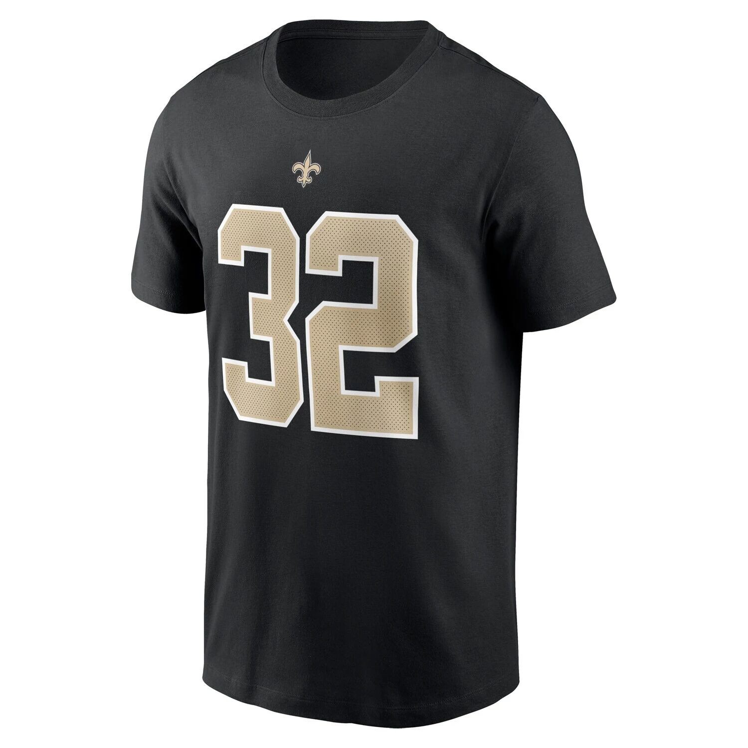 Мужская черная футболка Tyrann Mathieu New Orleans Saints с именем и номером игрока Nike — фото 2