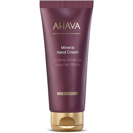 

AHAVA Яркий бордовый минеральный крем для рук 100 мл, Коричневый, AHAVA Яркий бордовый минеральный крем для рук 100 мл