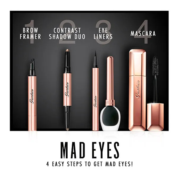 Жидкая подводка для глаз Mad Eyes Intense Liner Guerlain, цвет black — фото 3