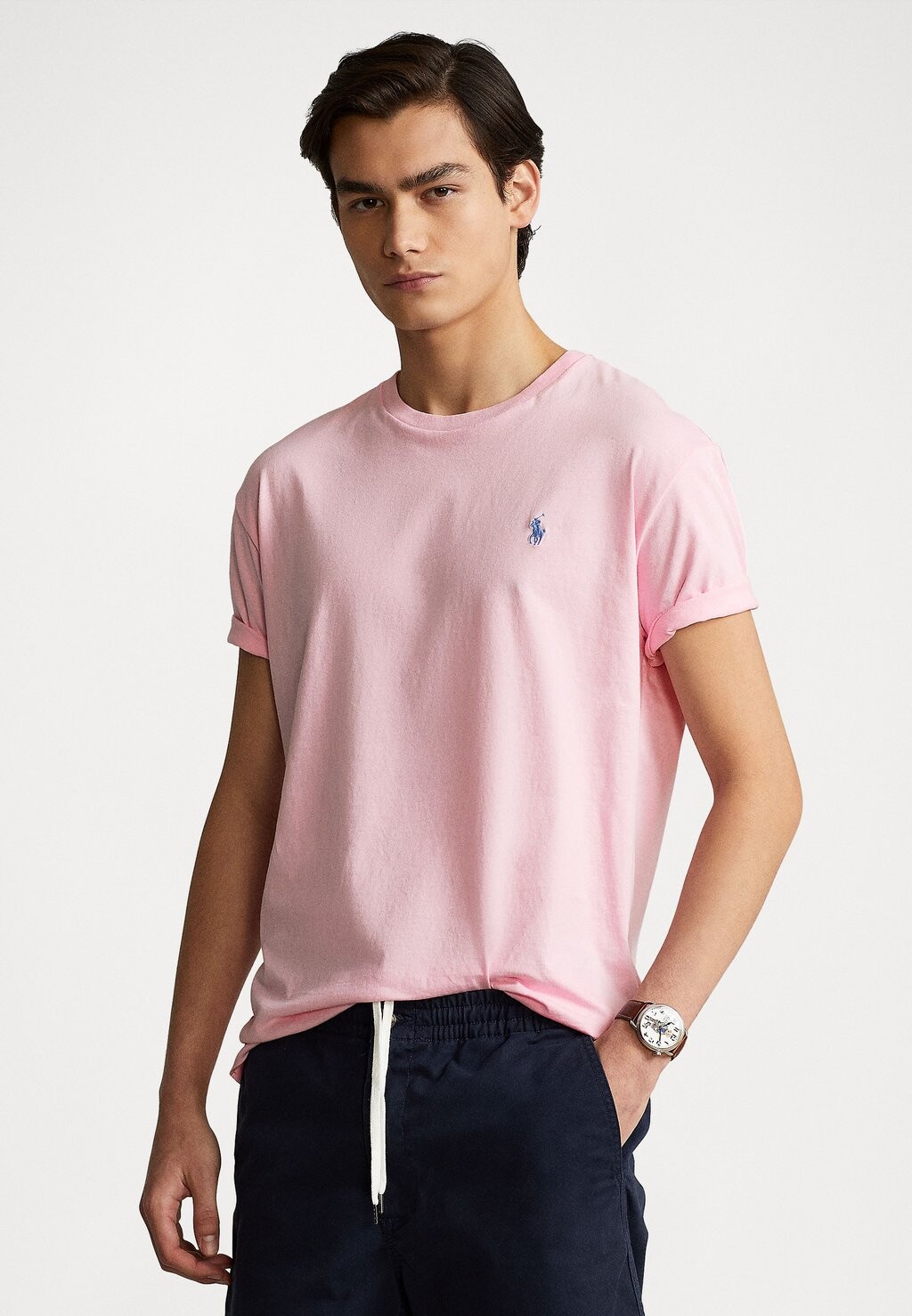 

Базовая футболка КОРОТКИЙ РУКАВ Polo Ralph Lauren, розовый