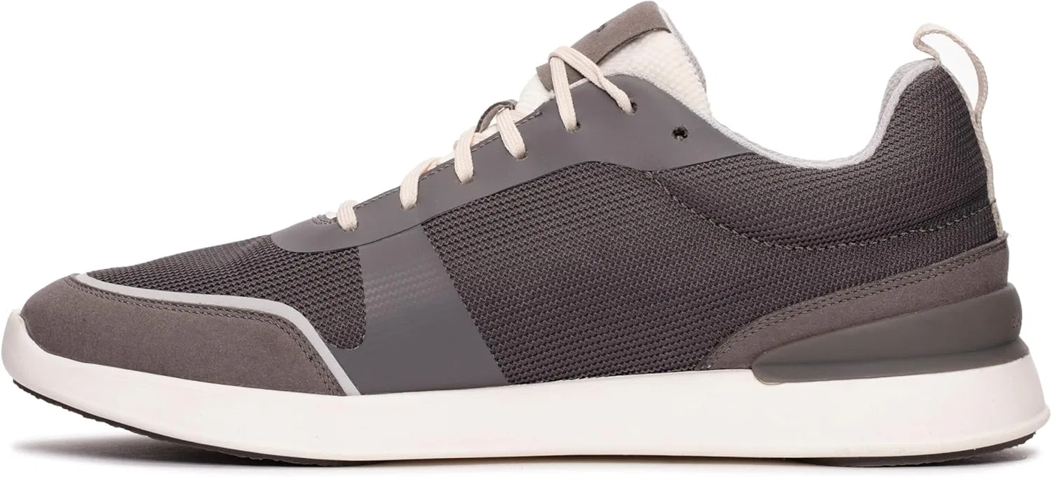 Мужские кроссовки Clarks на шнуровке, Grey Knit