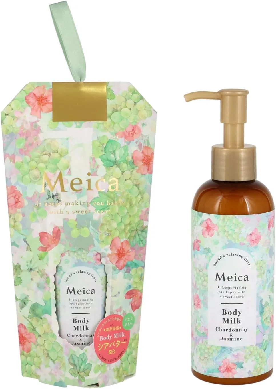 Лосьон для тела Meica Body Milk SHOBIDO с ароматом жасмина и фруктов, 260 г