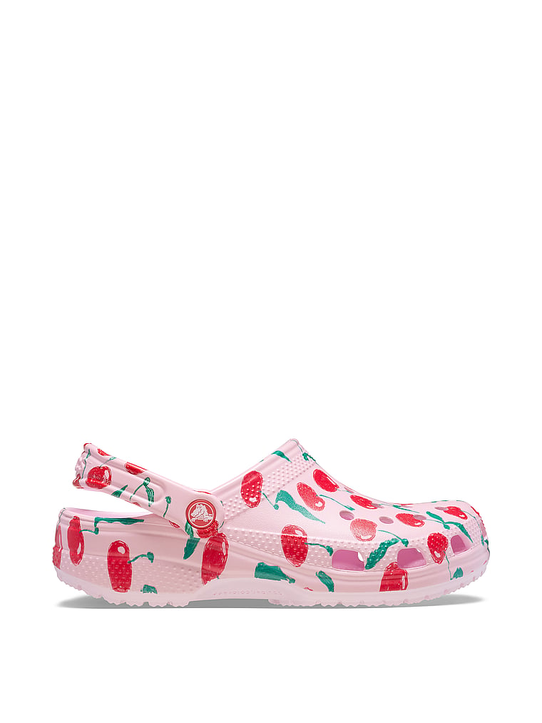 Классический сабо из свежих фруктов Crocs, розовый — фото 2