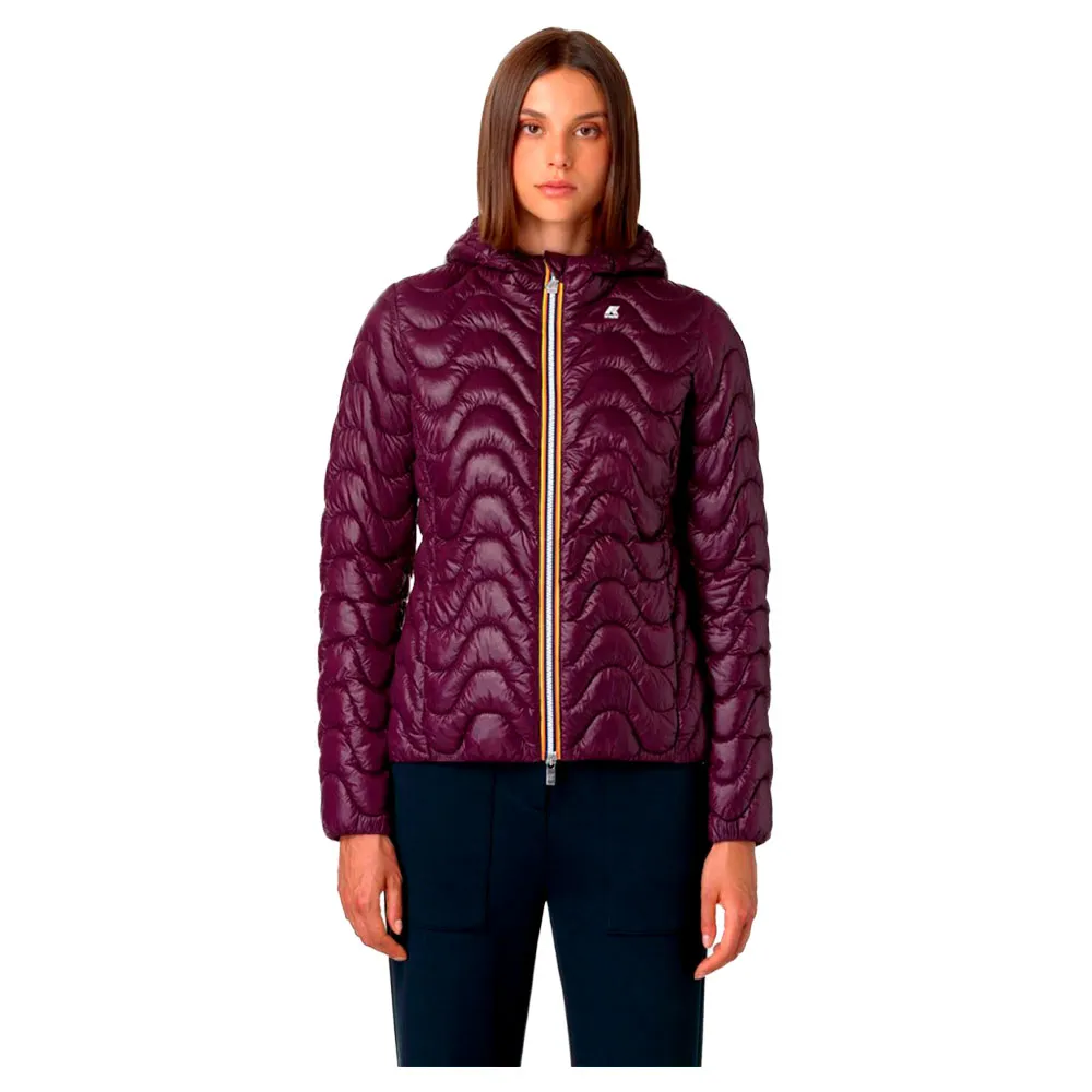 

Куртка K-way Lily Quilted Warm, фиолетовый