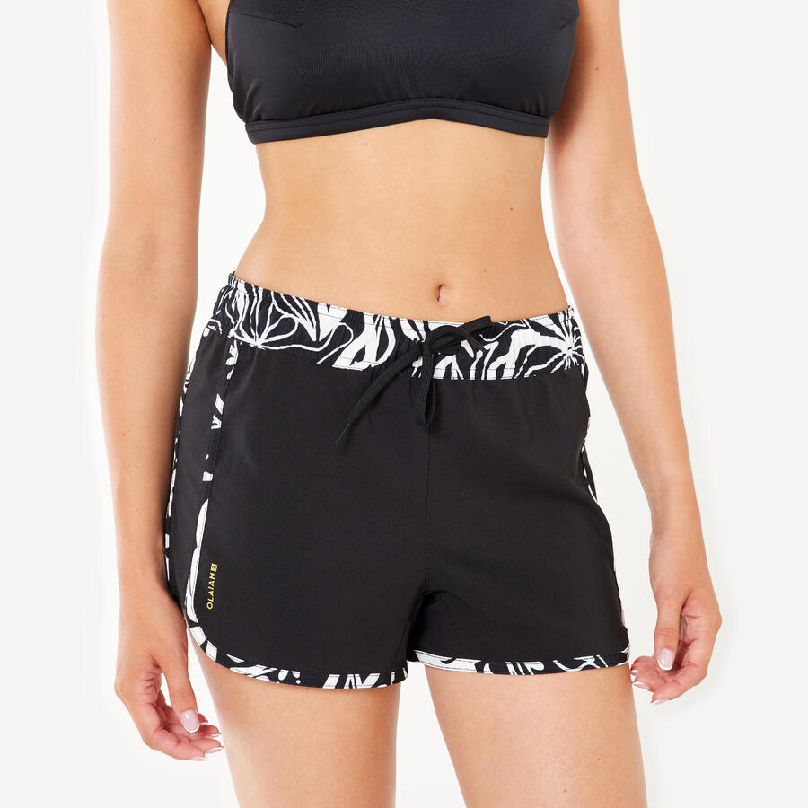 

OLAIAN Женские шорты Tini чёрно-белые