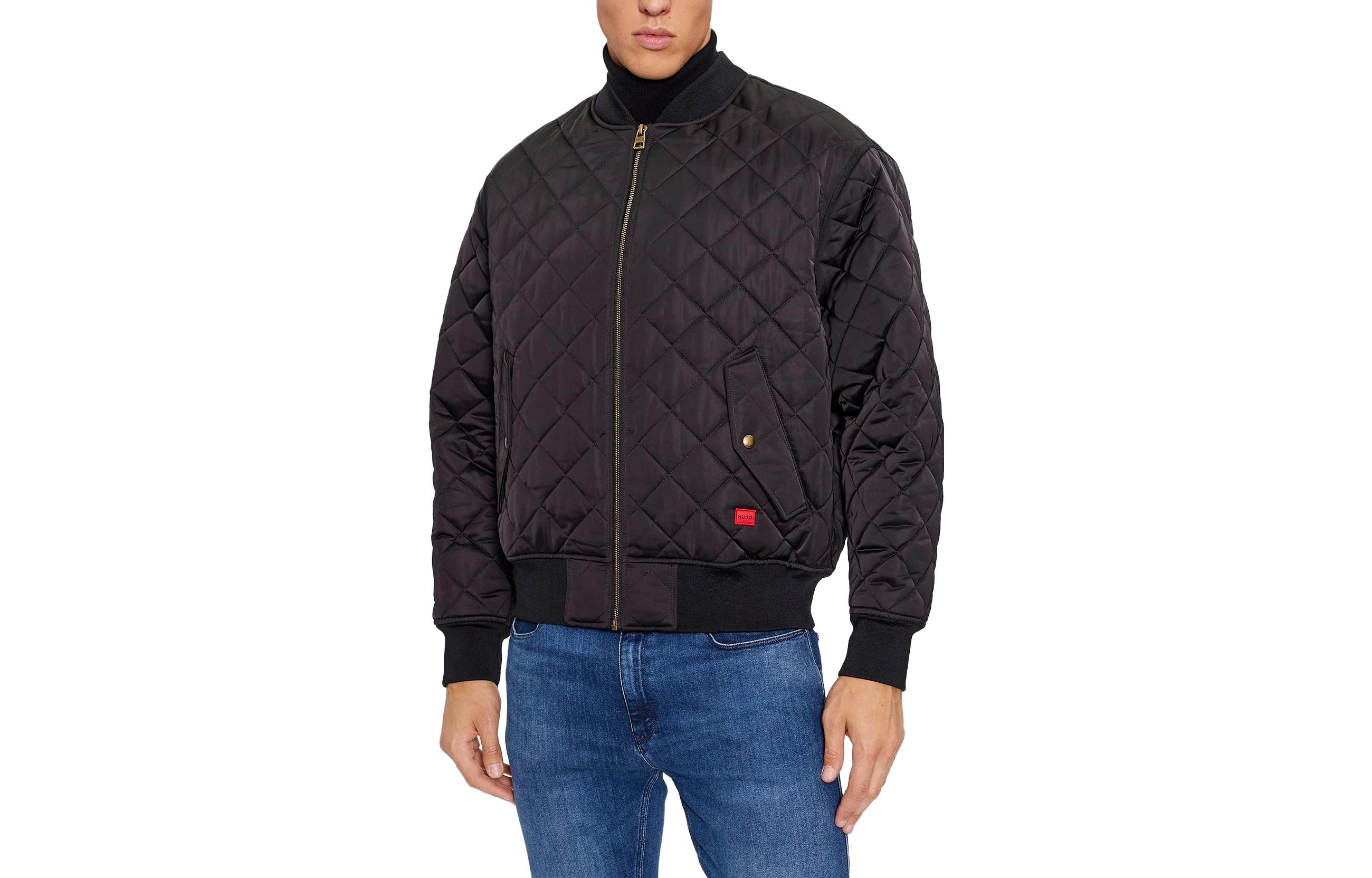 

Пуховик мужской черный HUGO BOSS