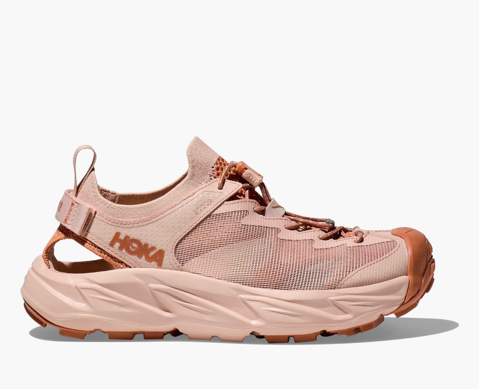 Hoka One One Hopara 2 1147670-CMCD Сандалии Женские 10 Крем Кедр Походные DWA371, коричневый — фото 2